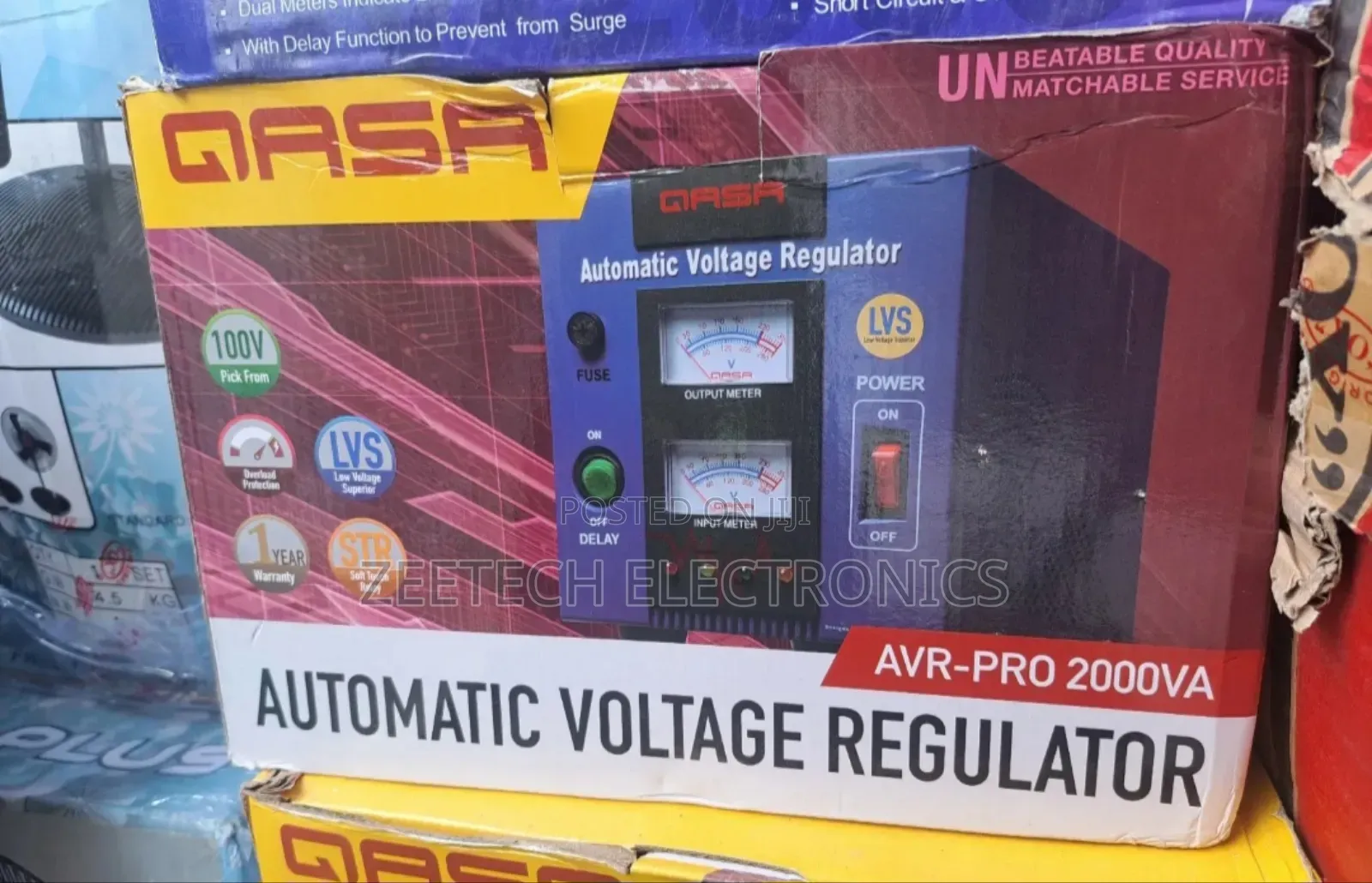 Qasa Avr-pro 2000va Automatic Voltage Regulator.
