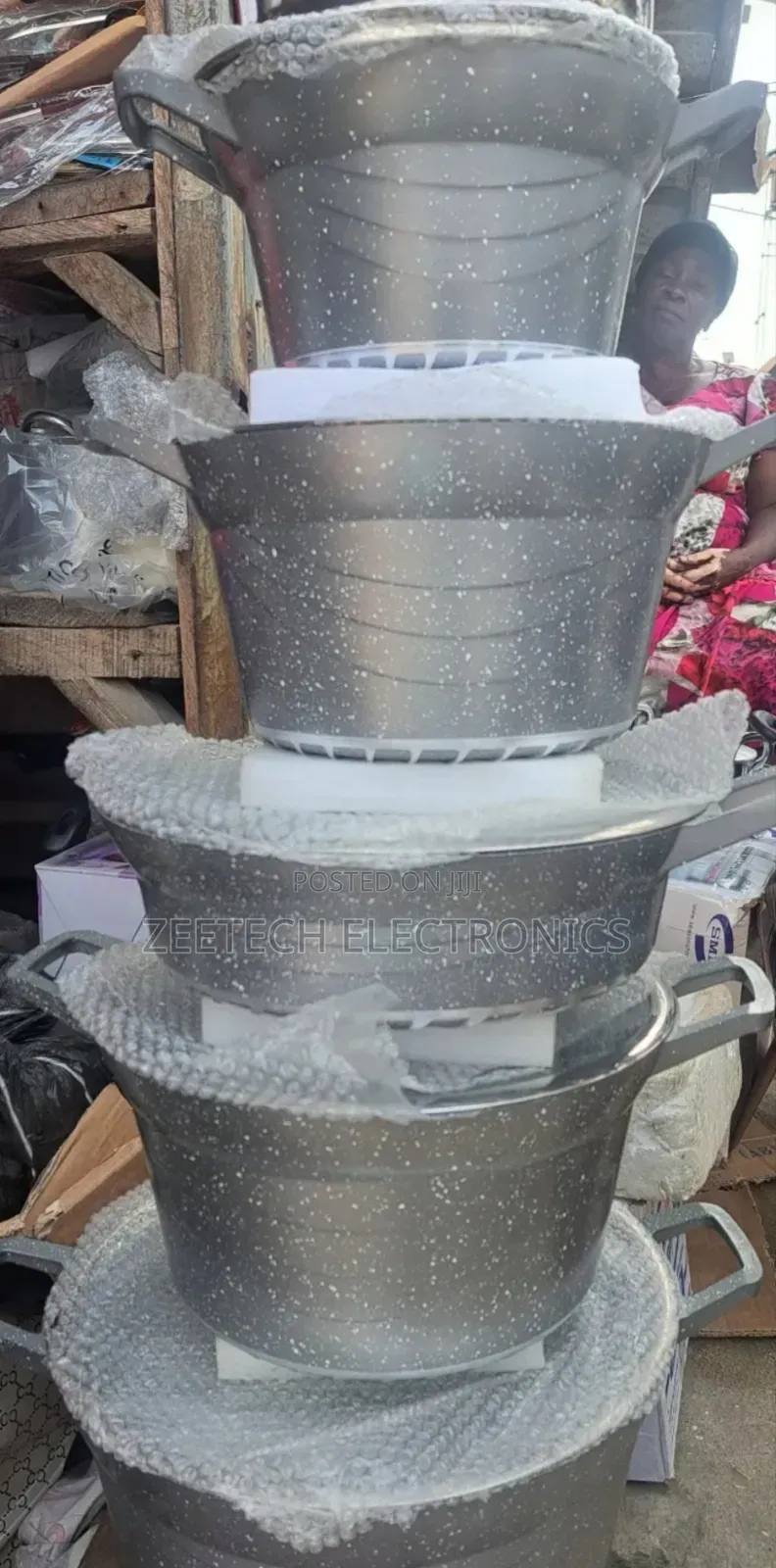 Queen Time Granite Non-Stick Cooking Pots.