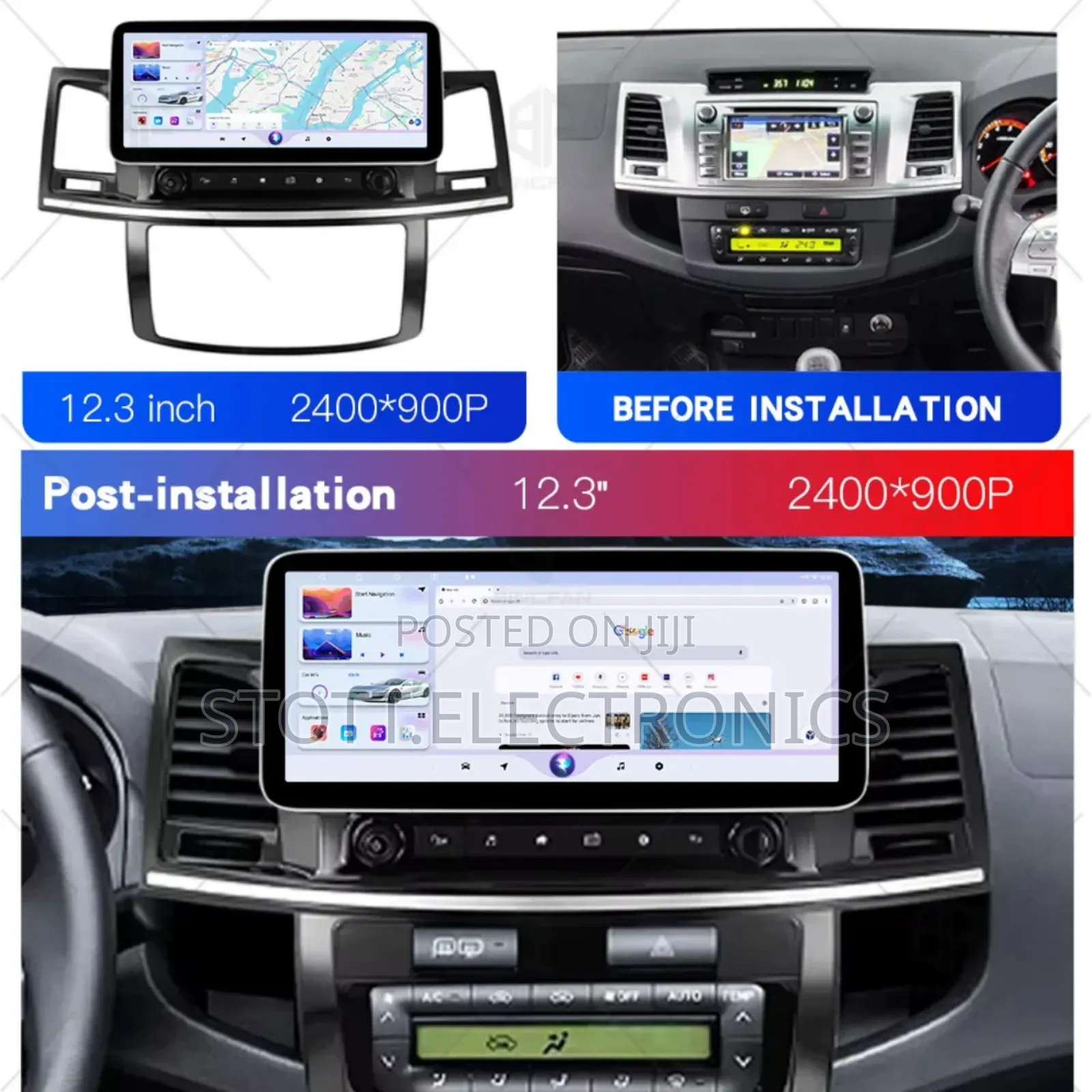 Toyota Hilux 2005-2014 Car Android Multimedia Player