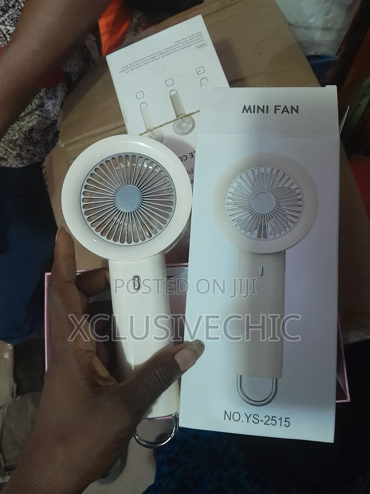Ac Like Mini Rechargeable Hand Fan