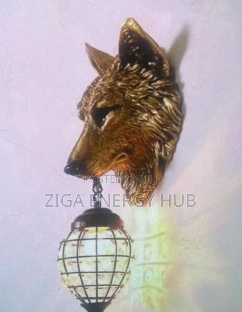 Lion Head Wall Lamp