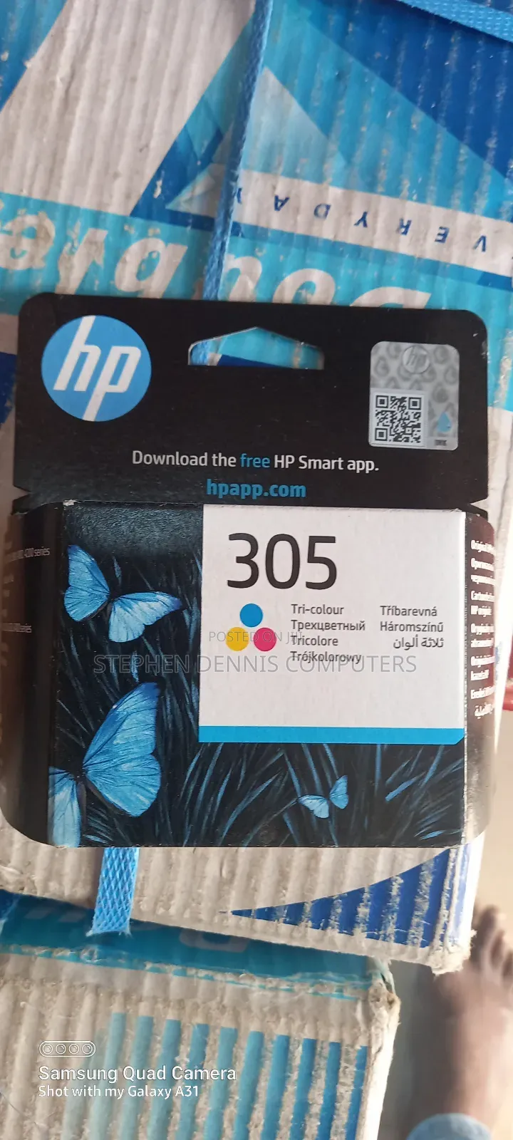 305 Original Hp Colour Cartridge Ink