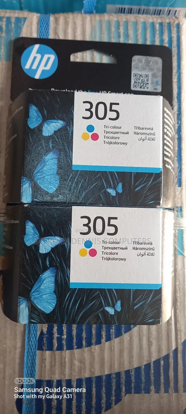 305 Original Hp Colour Cartridge Ink