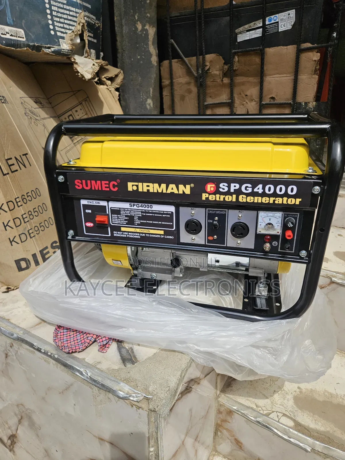 4.5kva Firman Petorl Generator