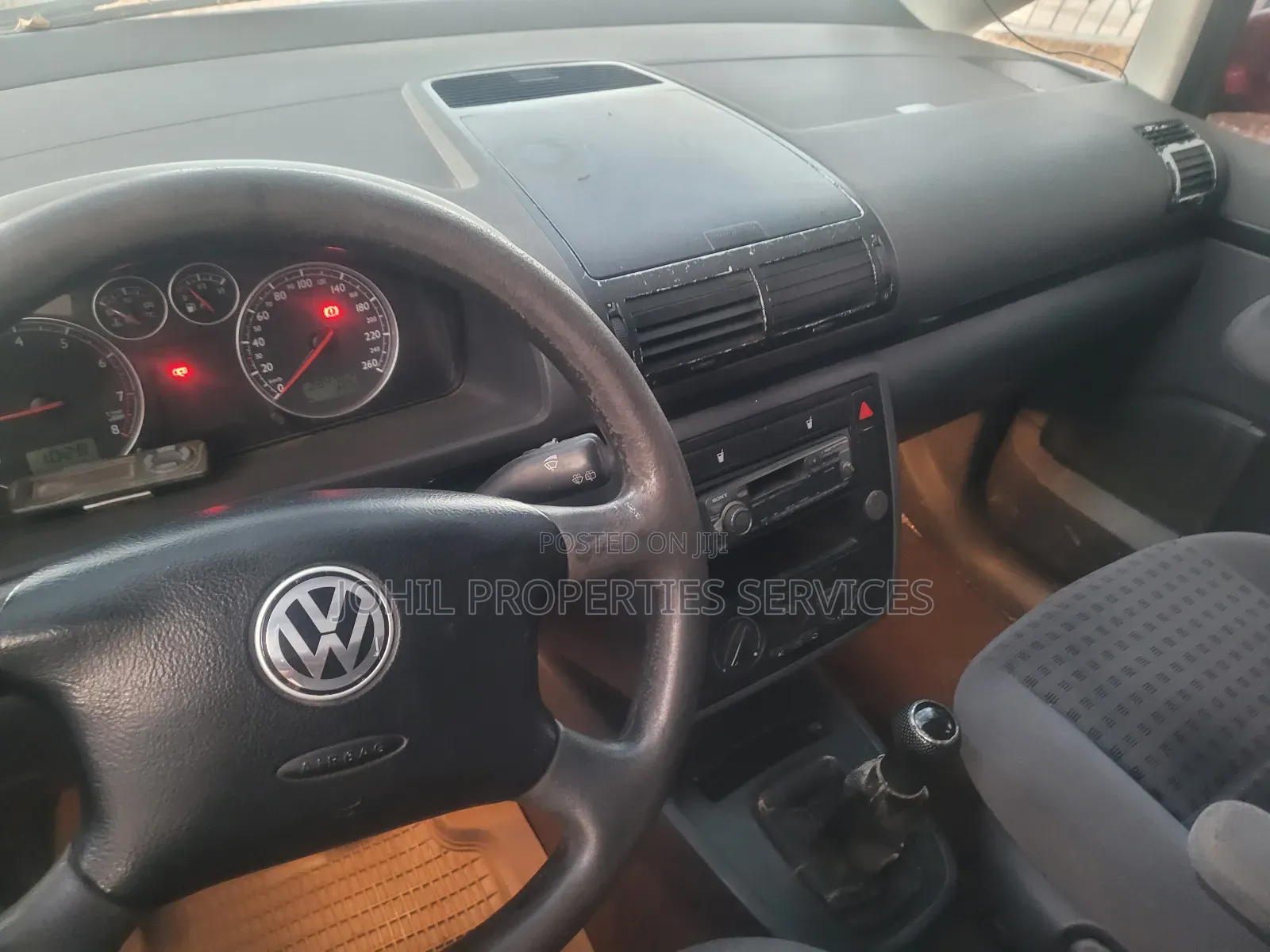 Volkswagen Sharan 2.0 2004 Red