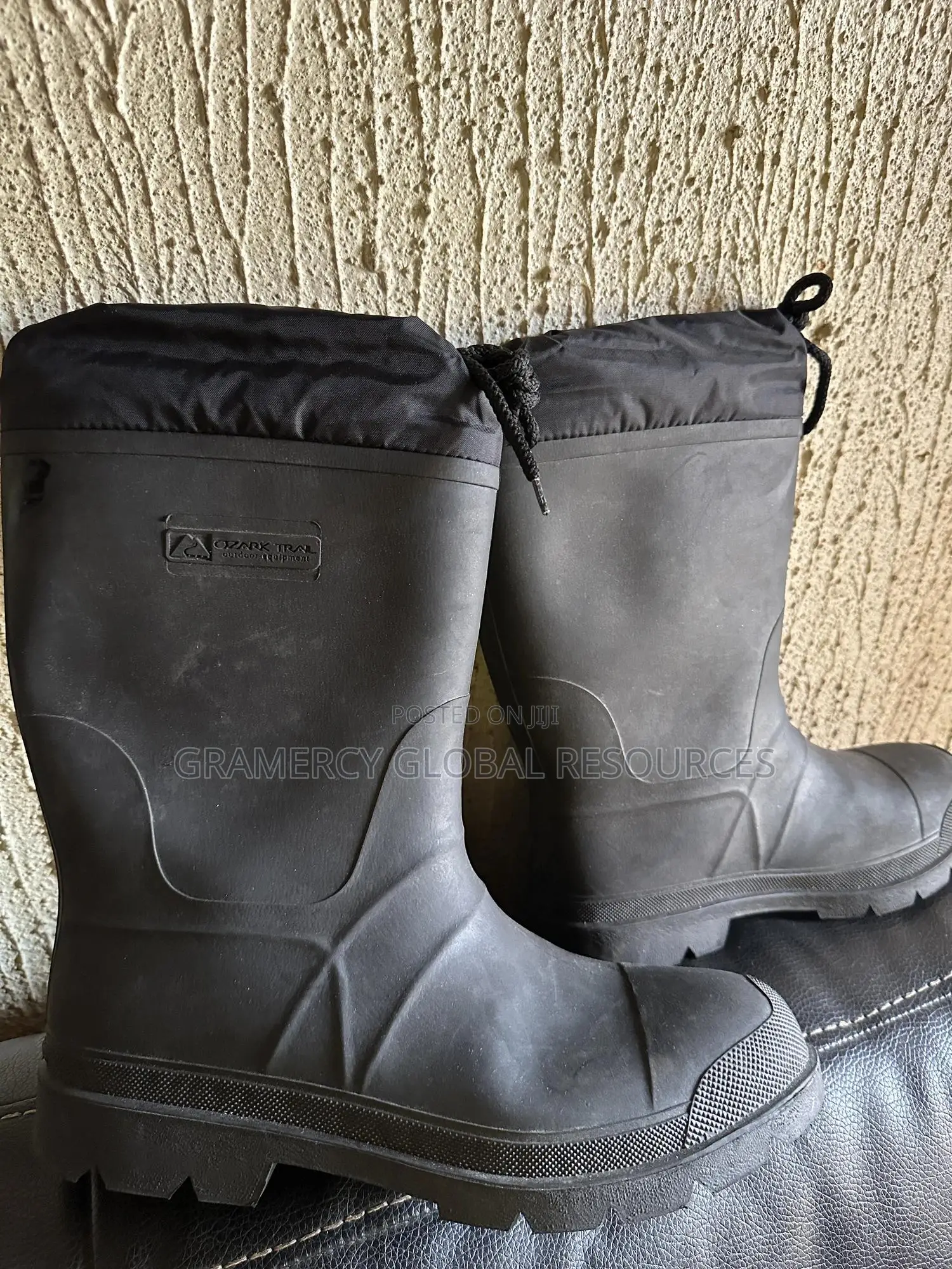 Ozarktrail Outdoor Men’S Rubber Rain Boot With Insulation