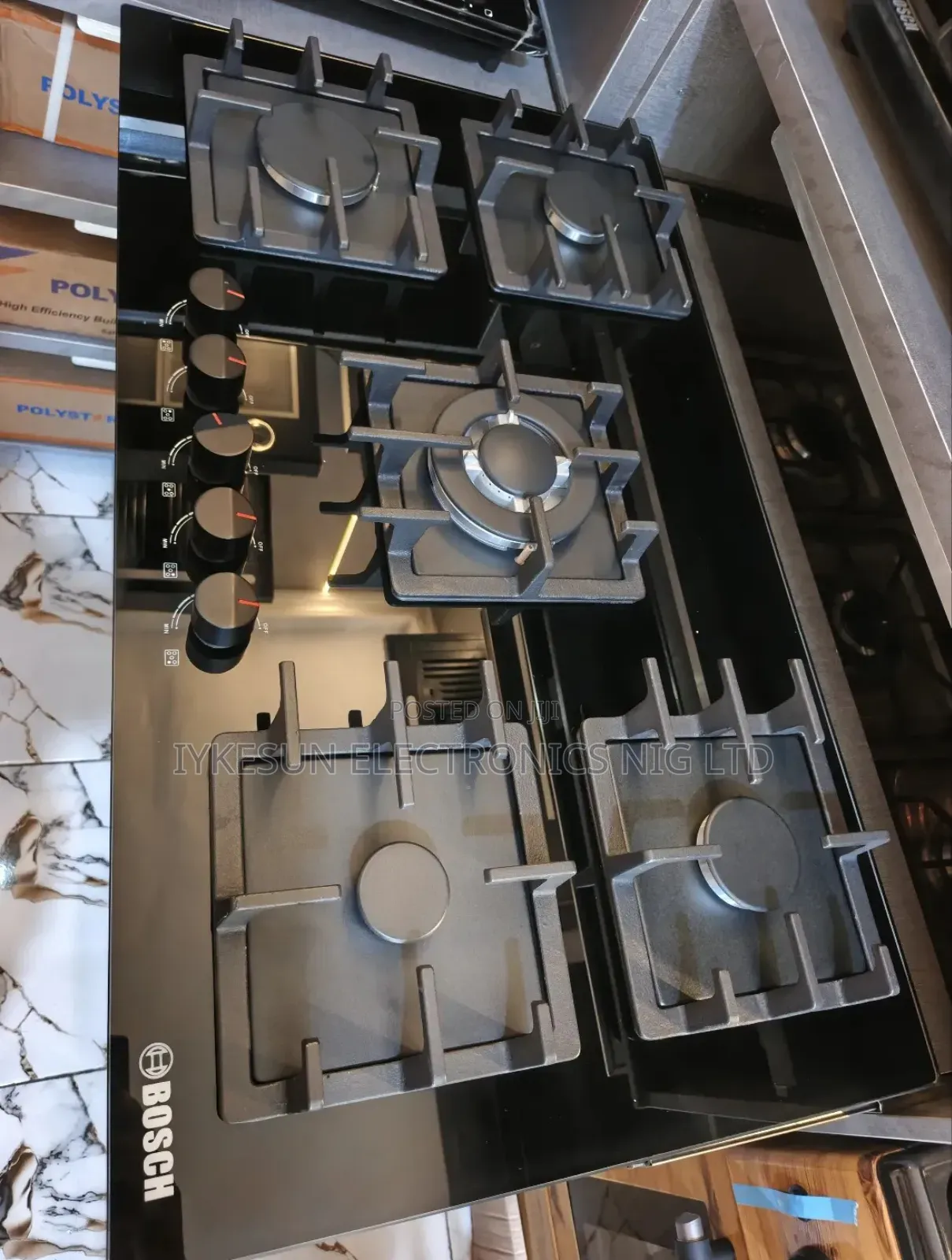 Original Quality Bosch New Design Built-in Luxury 5 Burners Gas Cooker