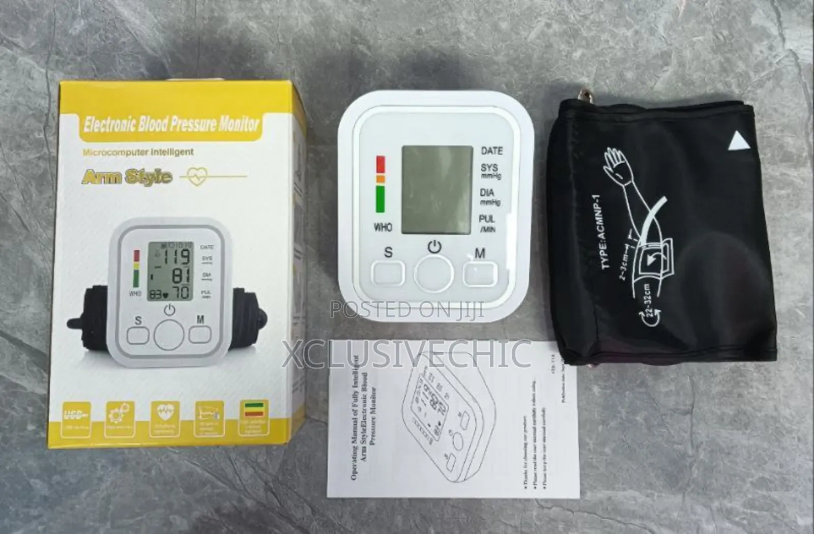 Upper Arm Bp Monitor With Voice