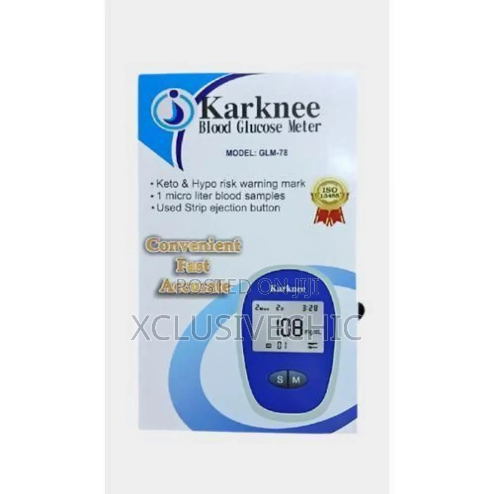 Karknee Sugar Test Meter Karknee With an Extra 25 Strips