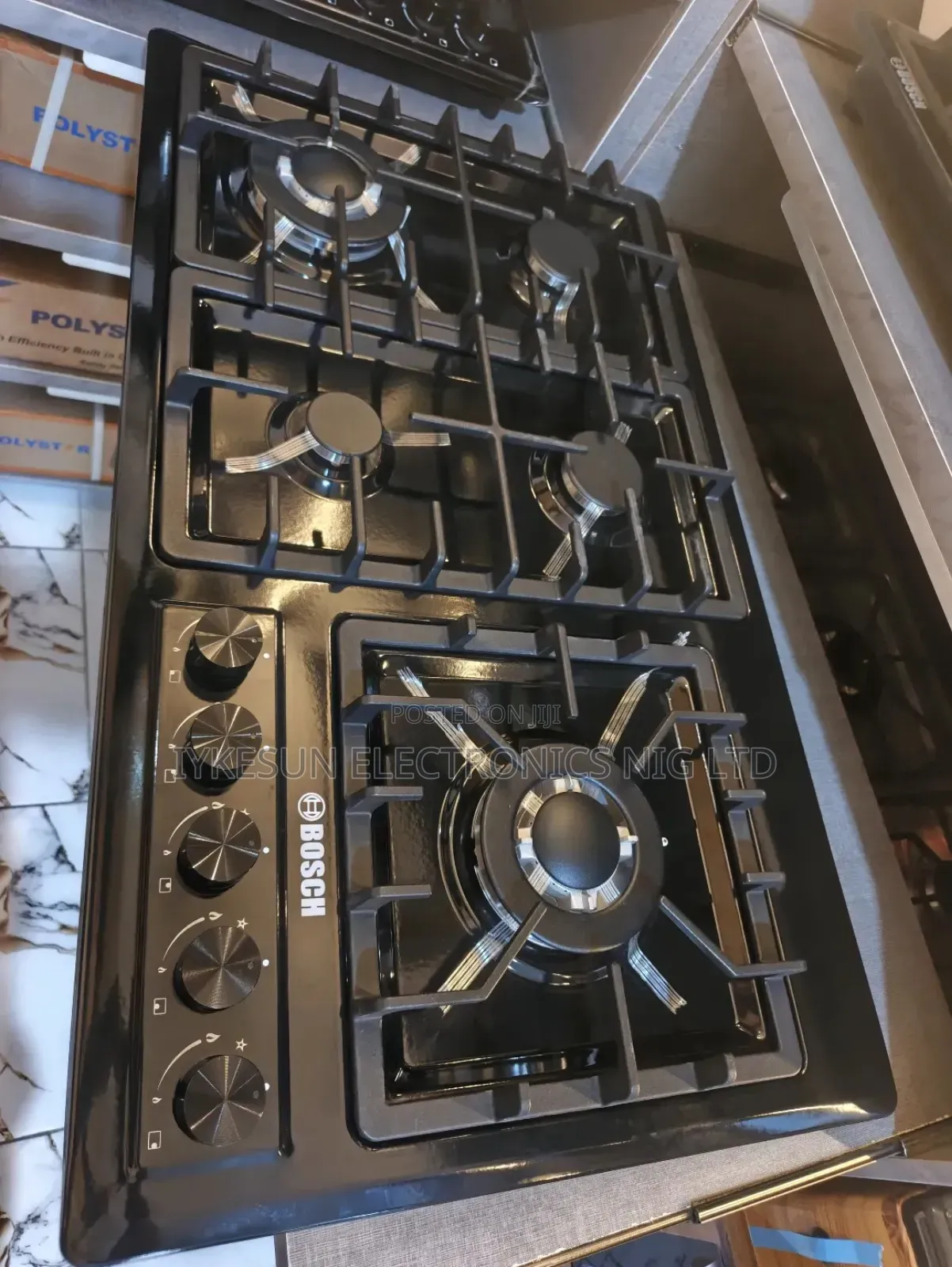 Quality Bosch Inbuilt Luxury 2 Big Burners 3 Medium Burners Cooker