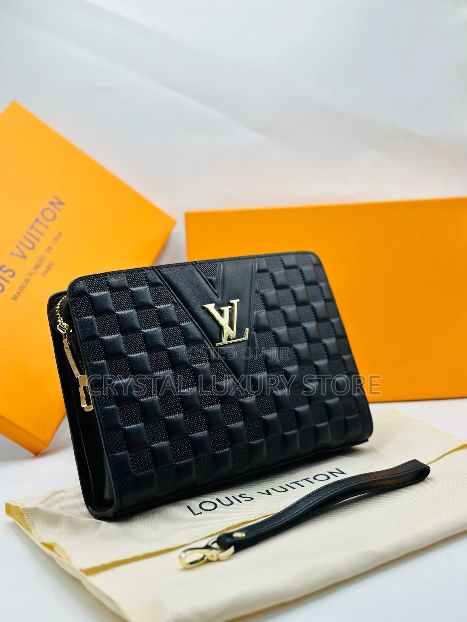 High Quality Luxury Men Genuine Leather Purse