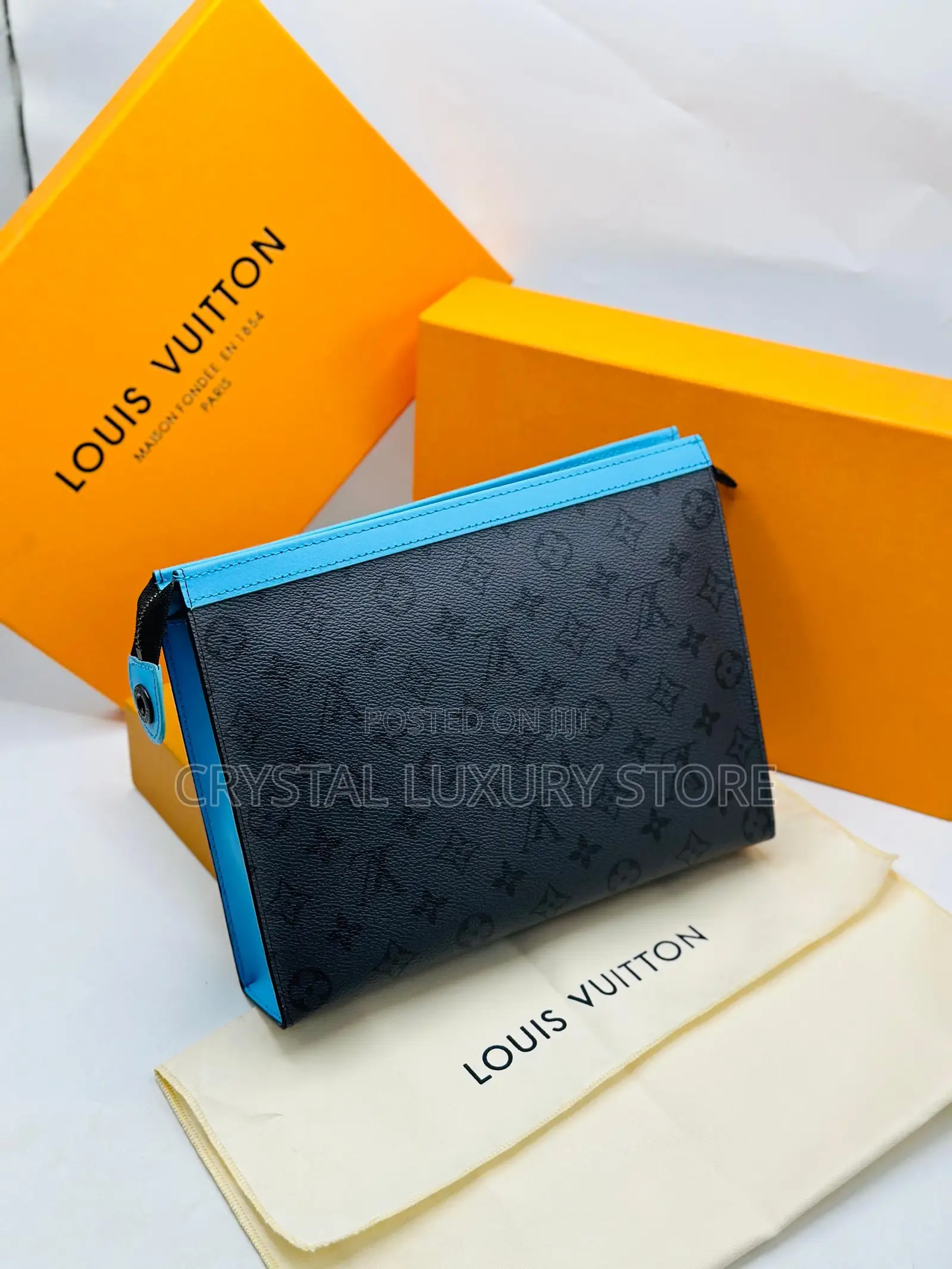 High Quality Luxury Men Genuine Leather Purse