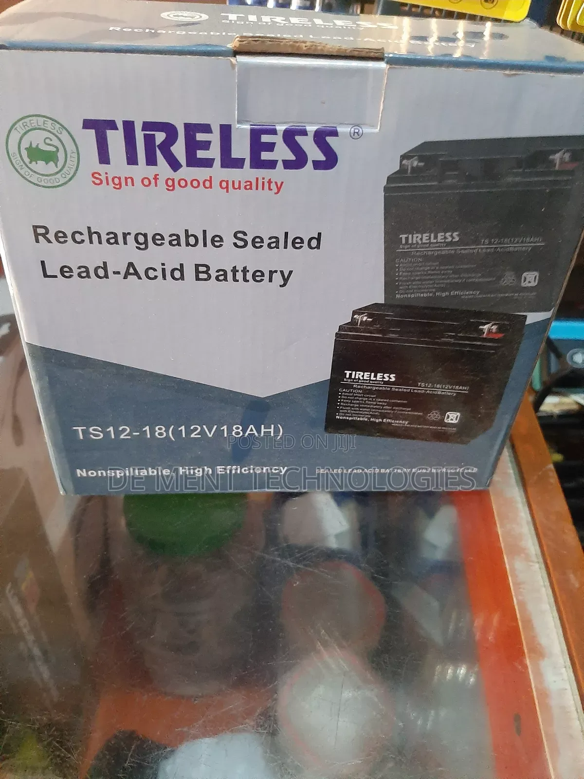 Tireless 12v18ah Rechargeable Sealed Lead-Acid Battery