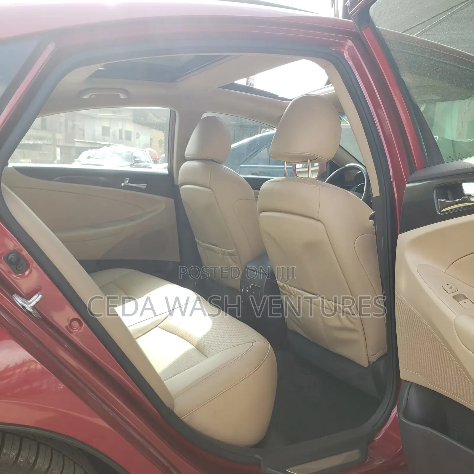 Hyundai Sonata Limited 2.0T Sedan (2.0L 4cyl 6A) 2013 Red
