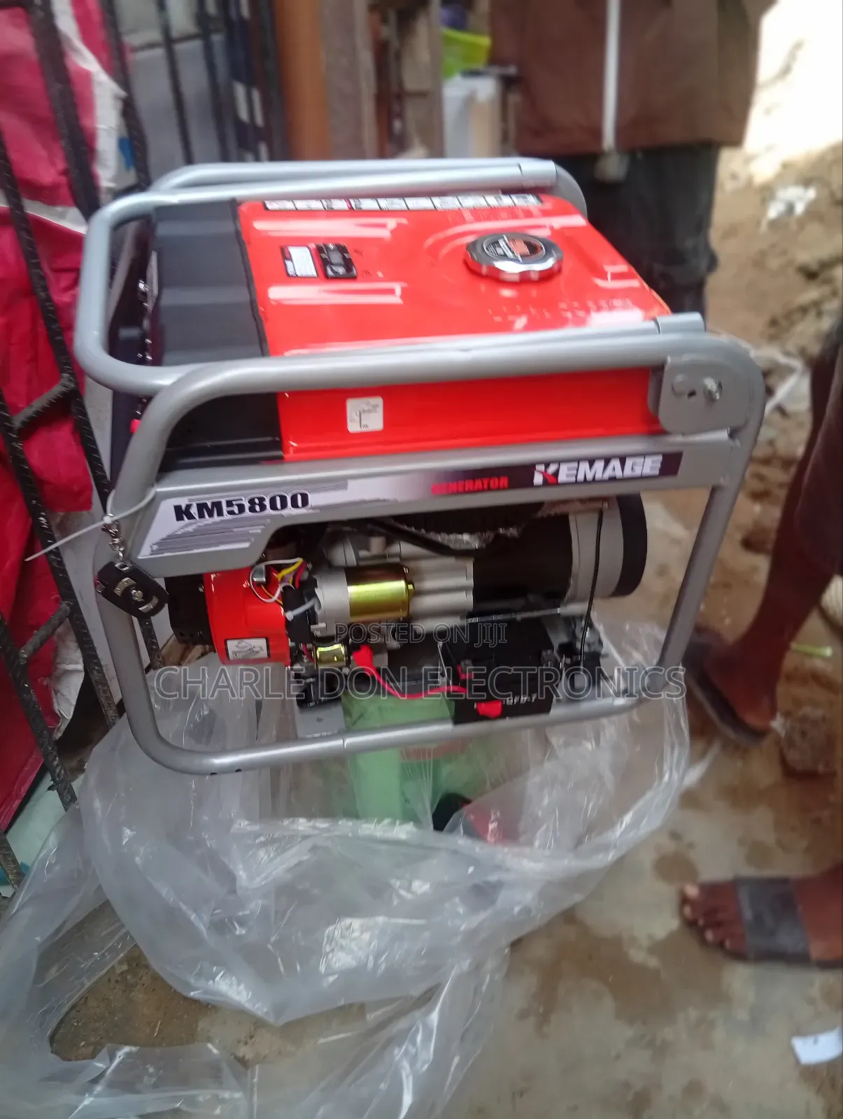 Kemage 4800 4.5kva Petrol Generator – 100% Copper Coil