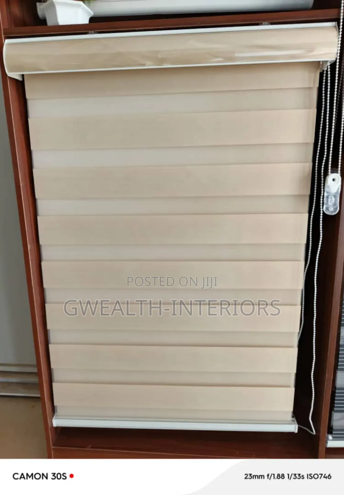 Cream Turkish Window Blinds