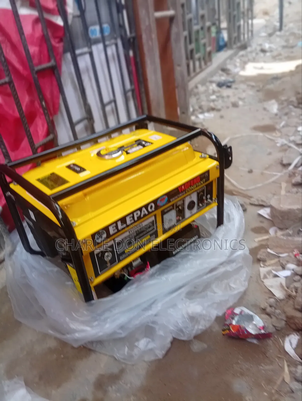 Elepaq E2 Generator 4.5kva – Strong Engine, Copper Coil