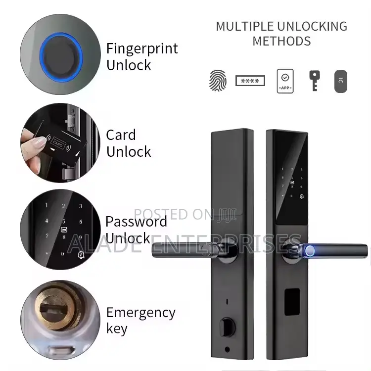 Tuya Smart Lock For Hotels Digital Smart Door Lock With Fingerprints