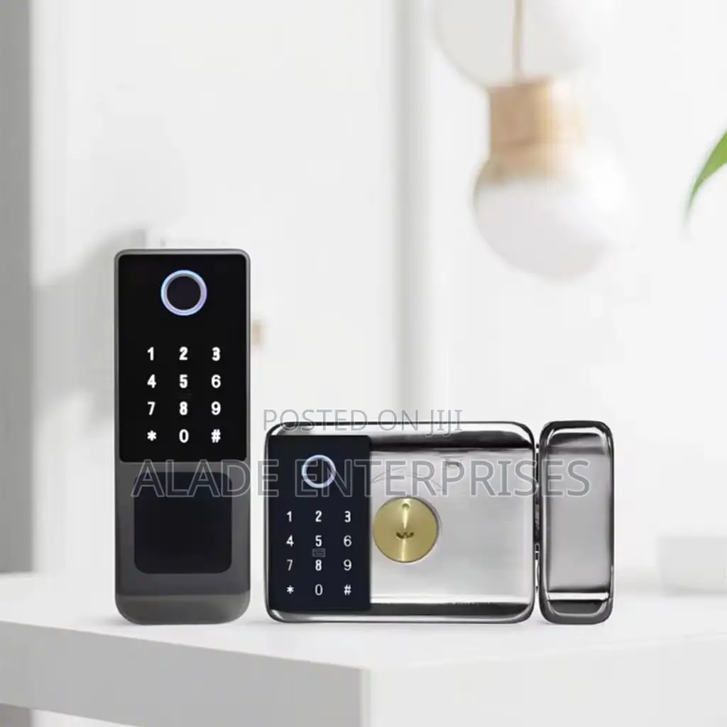 Automatic Digital Wifi Smart Rim Door Lock With Tuya App Waterproof