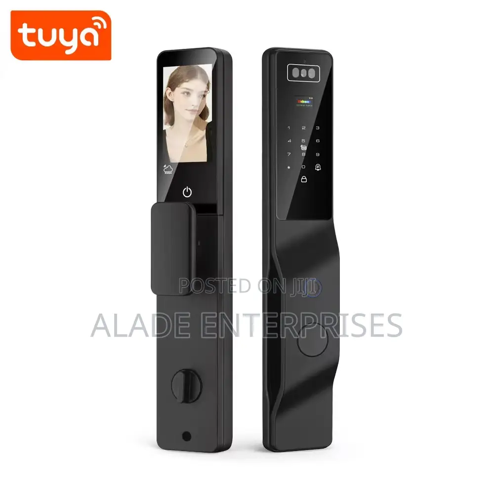 2026 New Tuya Smart Door Lock With 3d Face Palm Recognition + Remote