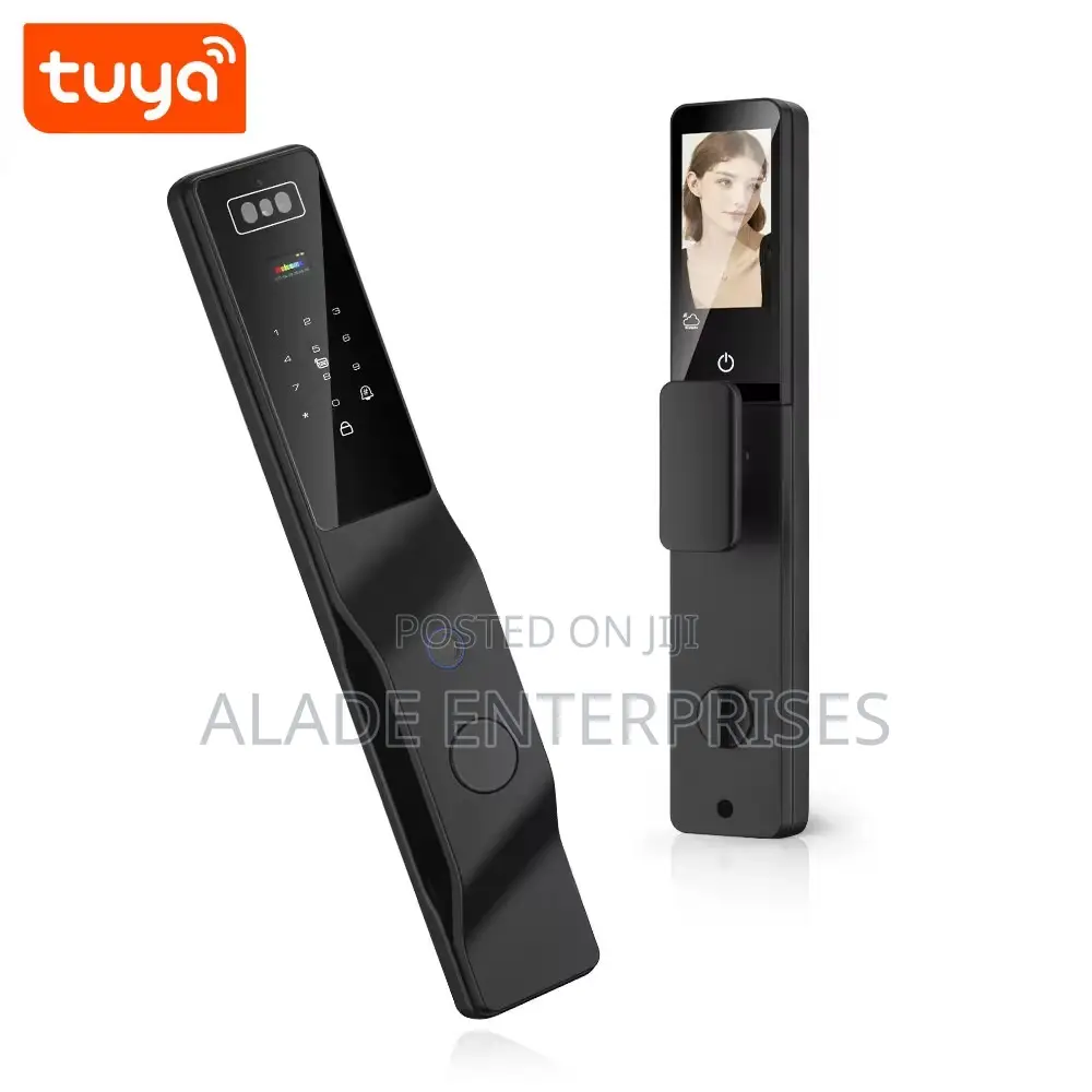 2026 New Tuya Smart Door Lock With 3d Face Palm Recognition + Remote