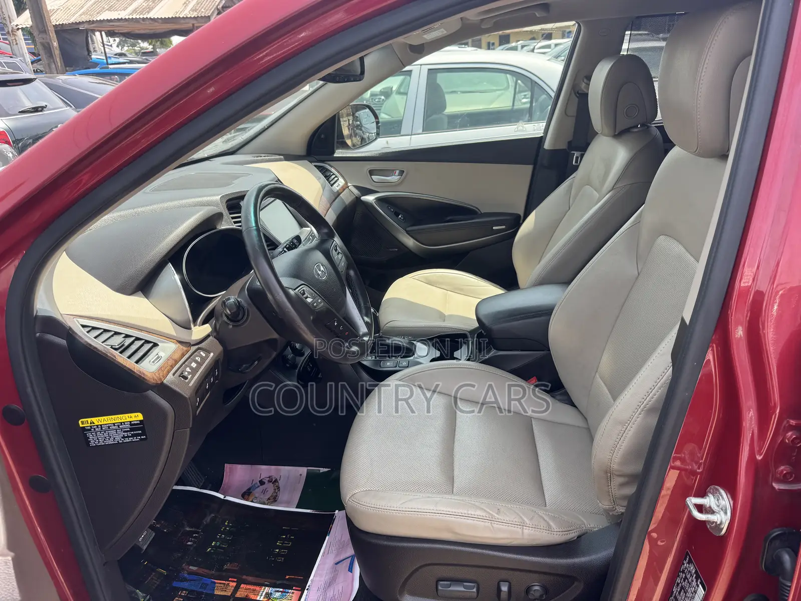 Hyundai Santa Fe Limited Ultimate AWD 2018 Red