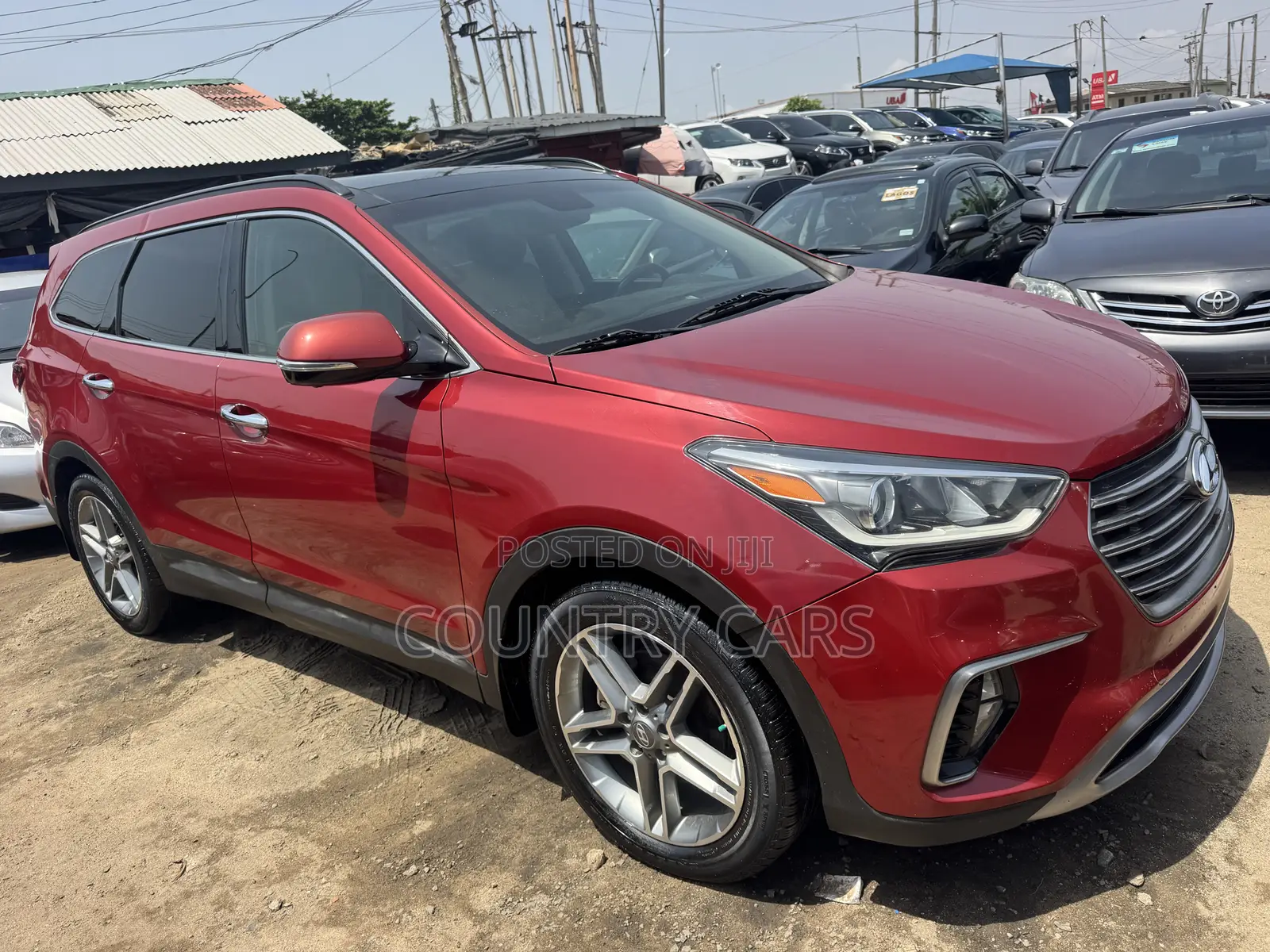 Hyundai Santa Fe Limited Ultimate AWD 2018 Red