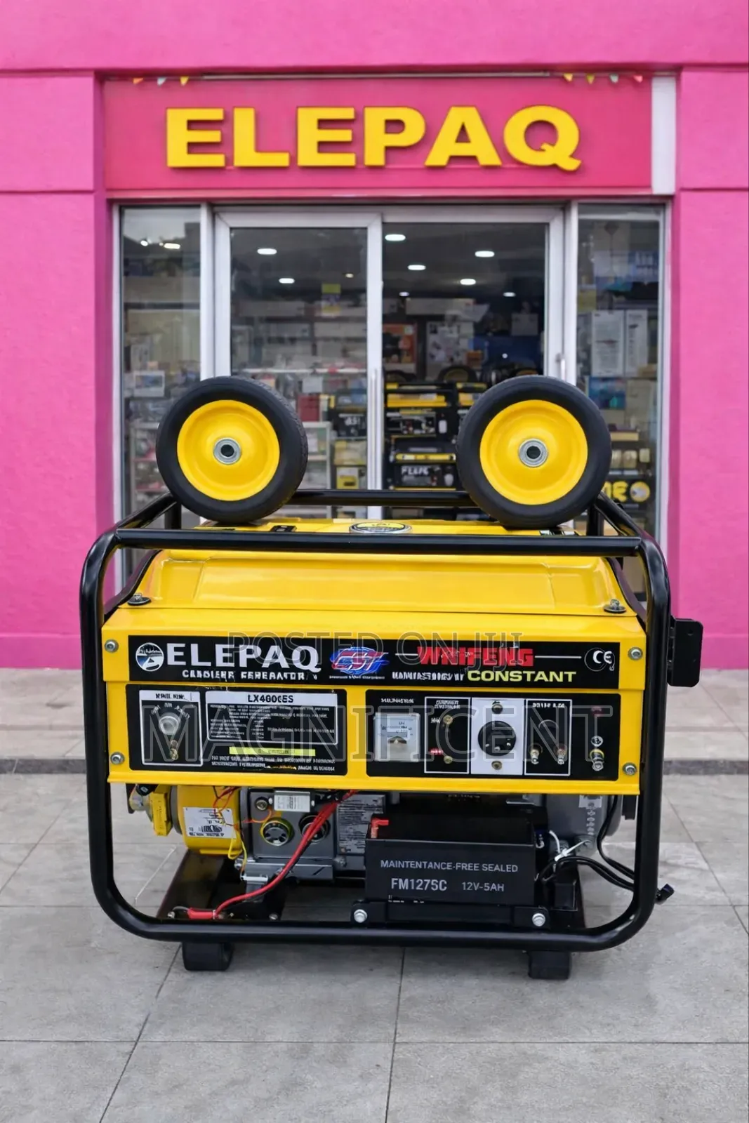 Original 4.5kva Elepaq Sv6800e2 Generator –