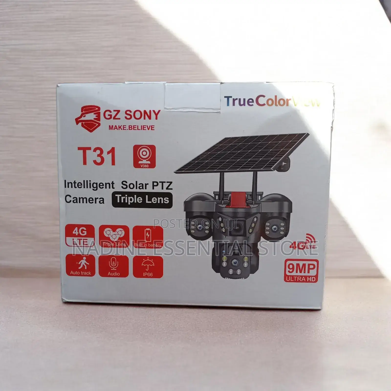 4g Solar Triple Lens PTZ Camera