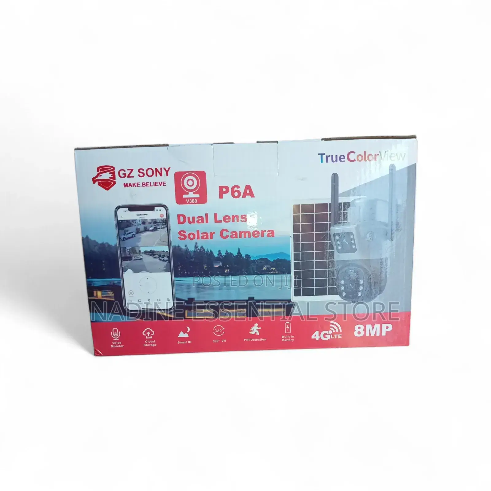 Solar PTZ 4g Lte Camera