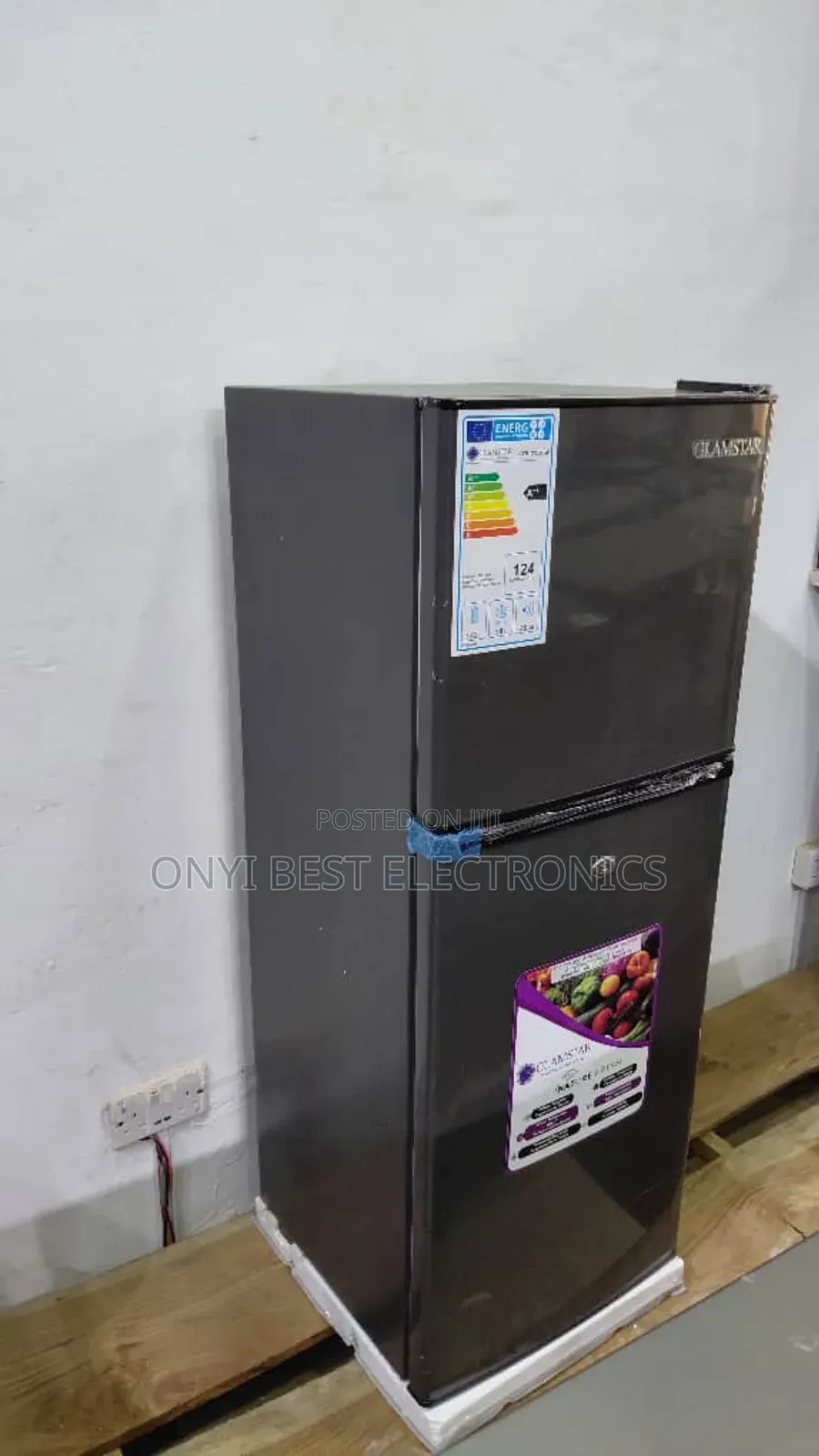 Glamstar Double Door Refrigerator 175 Litres GFR-175dt-W