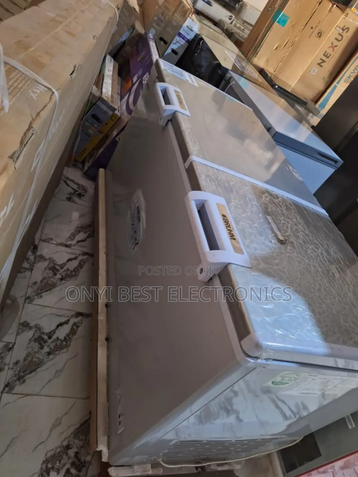 Bruhm 500 Liters Double Door Chest Freezer | BCD-500m