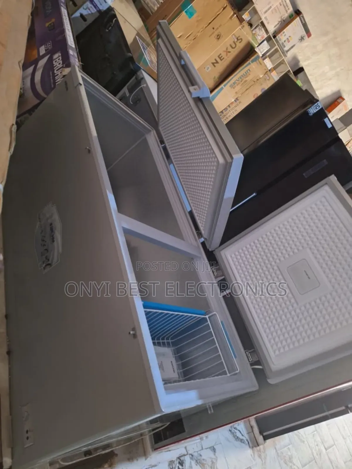 Bruhm 500 Liters Double Door Chest Freezer | BCD-500m