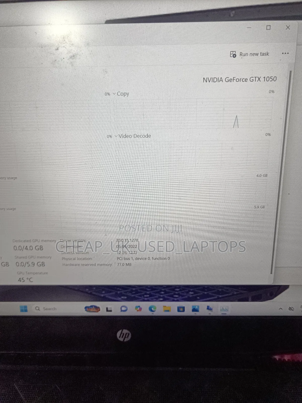Laptop HP Pavilion 15 16GB Intel Core I5 HDD+SSD 750GB