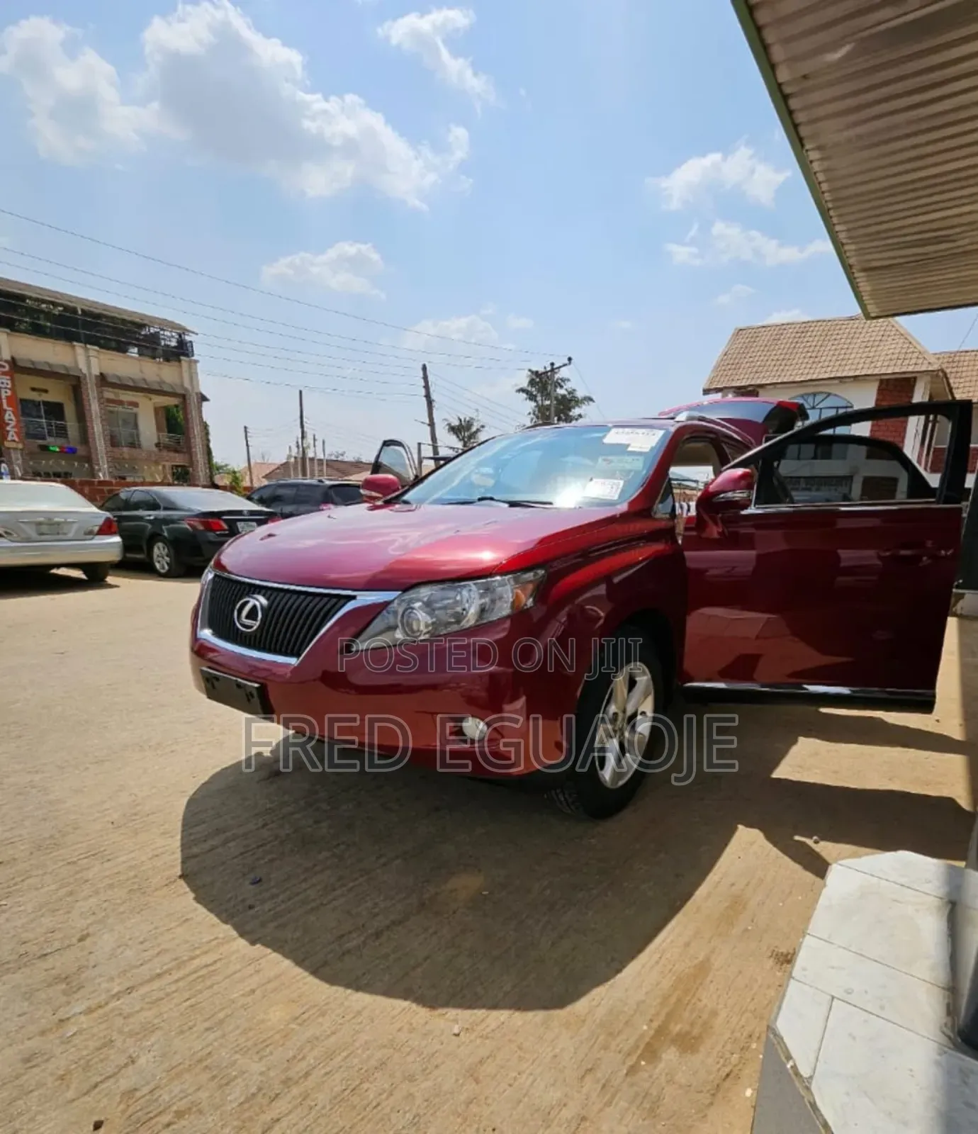 Lexus RX 2011 Red