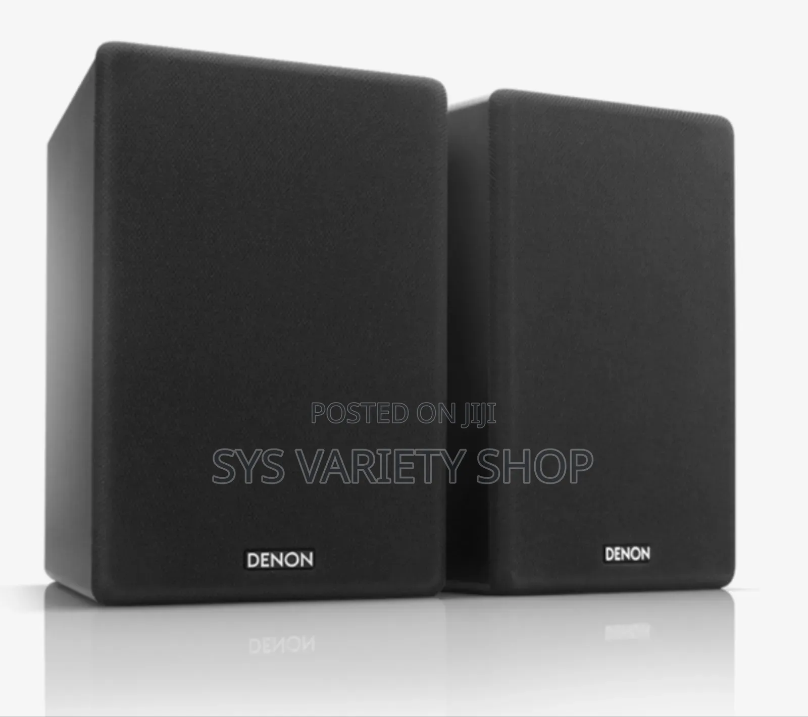 Denon Scn10 Bookshelf Speakers, Black
