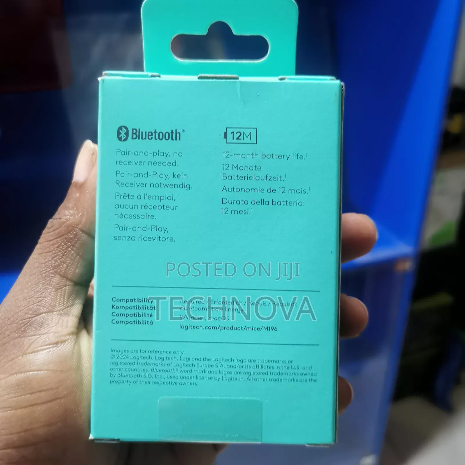 Logitech M196 Bluetooth Mouse