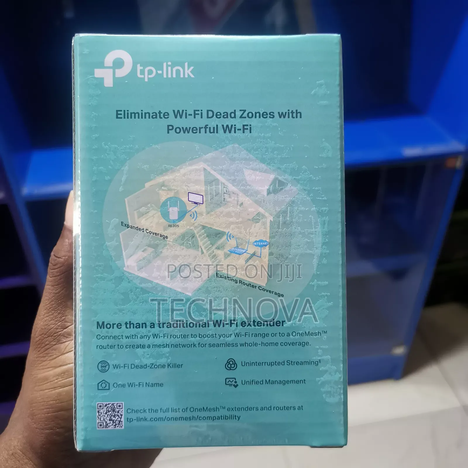 Tp-Link Ac1200 Mesh Wifi Extender - Re305