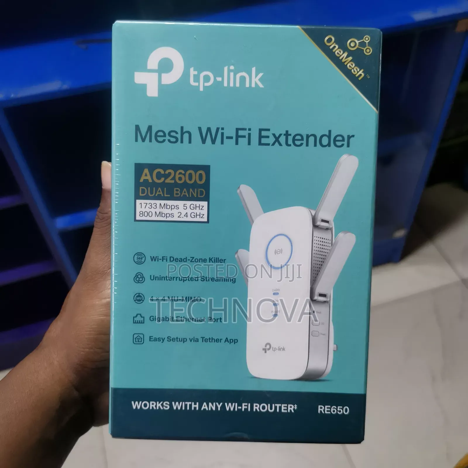 Tp-Link Ac2600 Mesh Wifi Extender - Re650