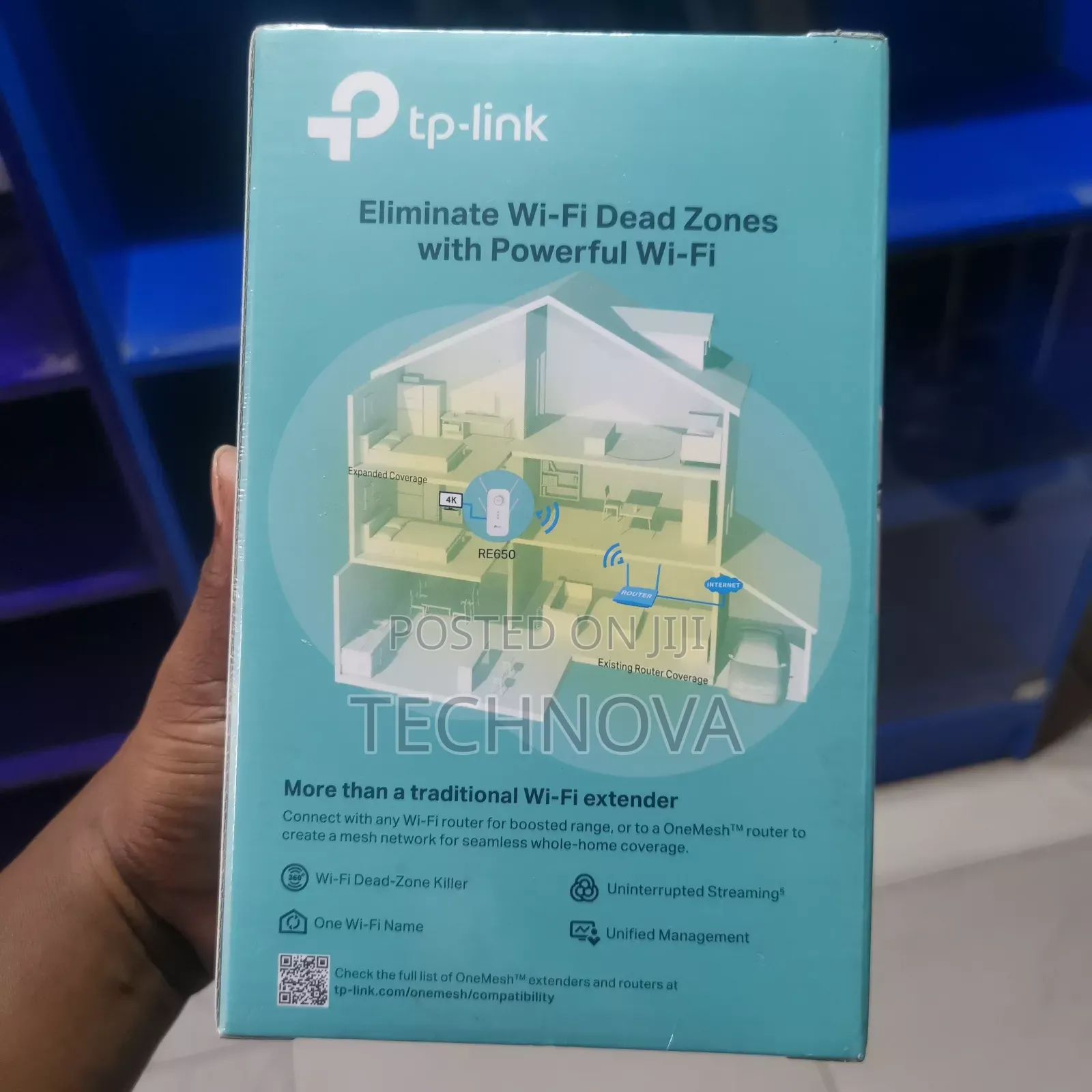 Tp-Link Ac2600 Mesh Wifi Extender - Re650