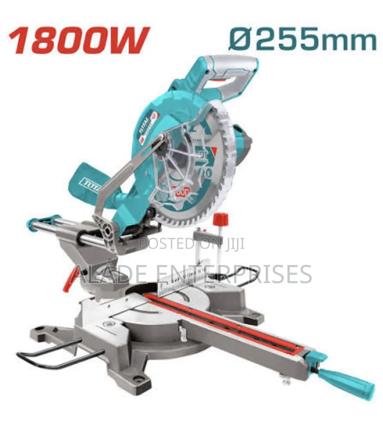 Total 1800w 255mm Sliding Miter Saw