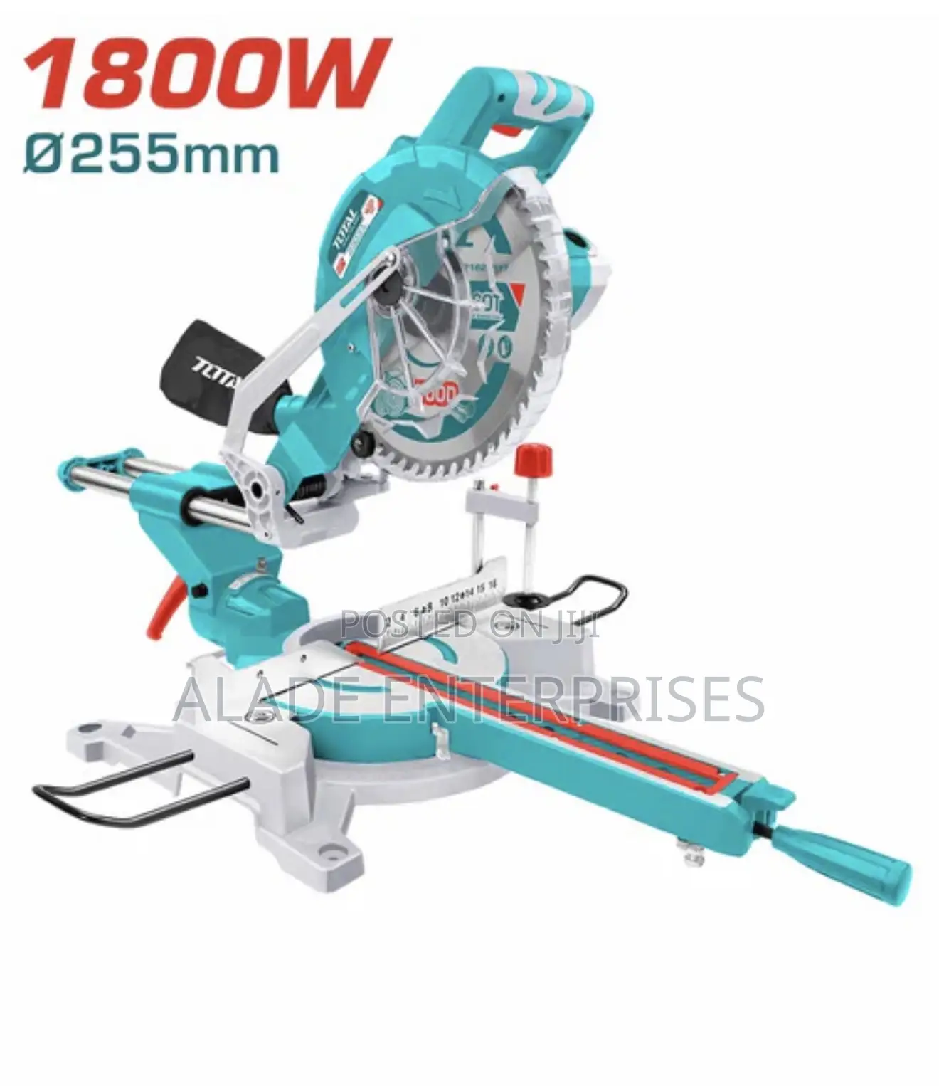 Total 1800w 255mm Sliding Miter Saw