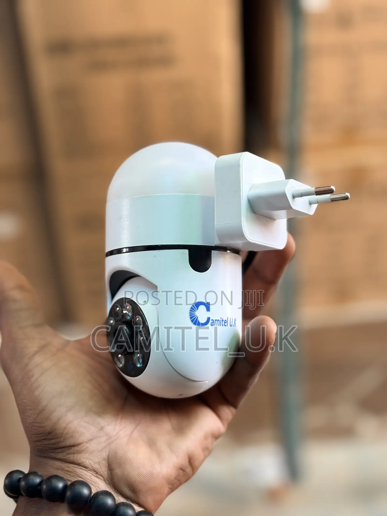 V380 Pro Wifi Smart PTZ Bulb Security Camera