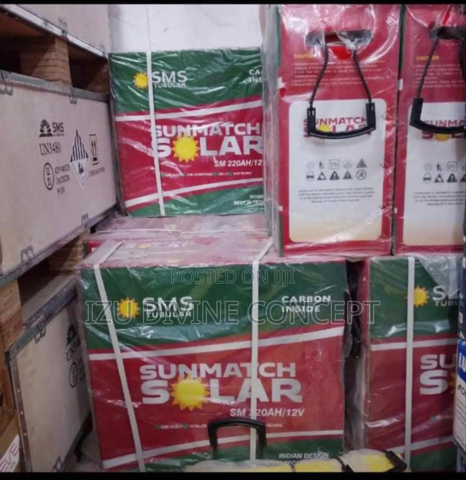 SMS Tubular Battery