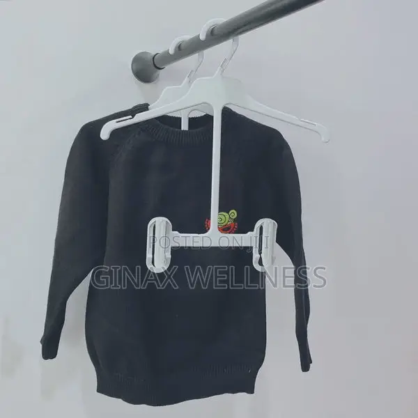 2-in-1 Children’S Clothes Set Hanger For Tops And Pants