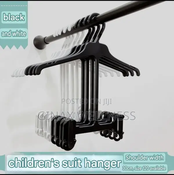 2-in-1 Children’S Clothes Set Hanger For Tops And Pants