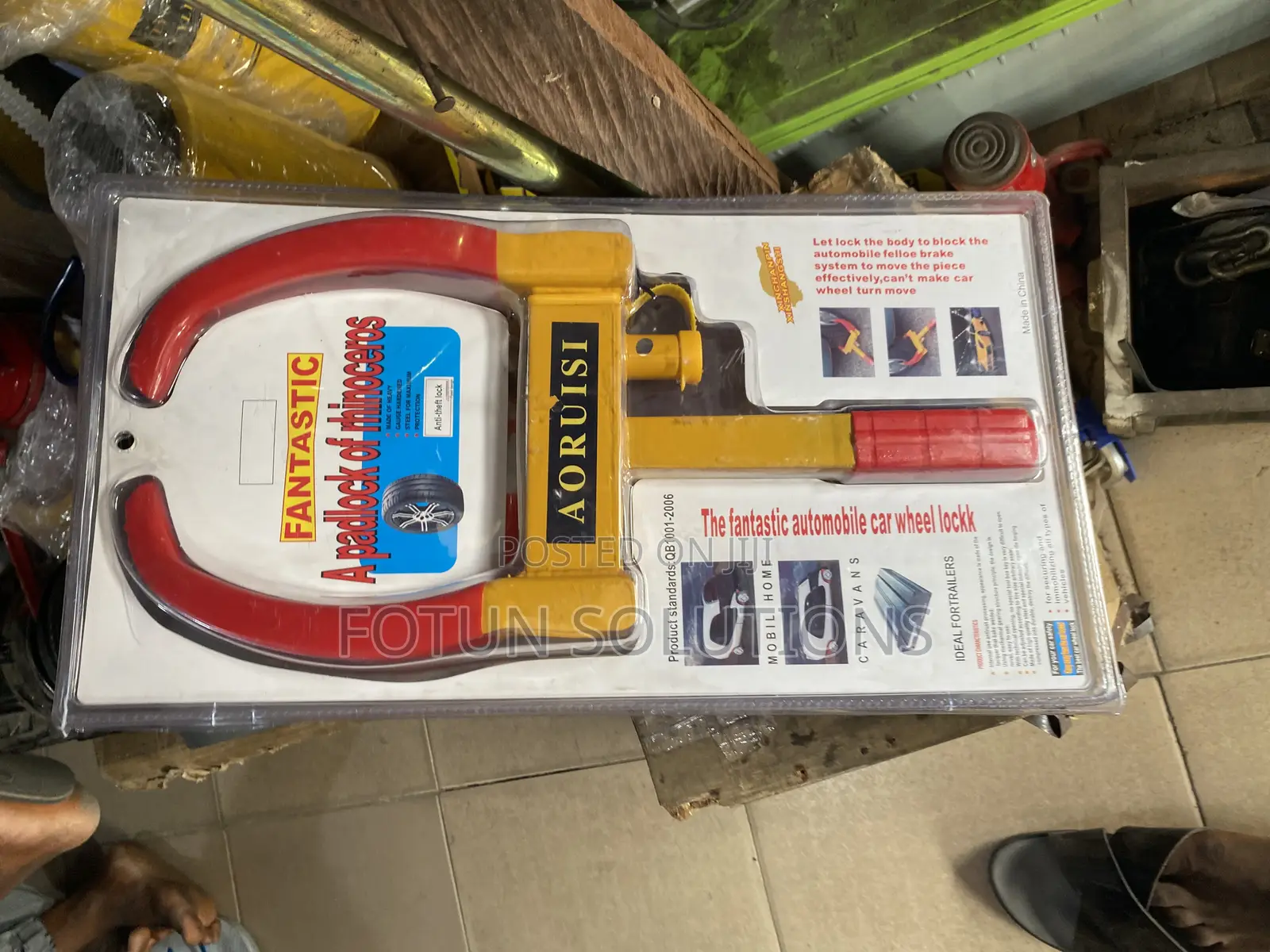Tyre Car Security Lock