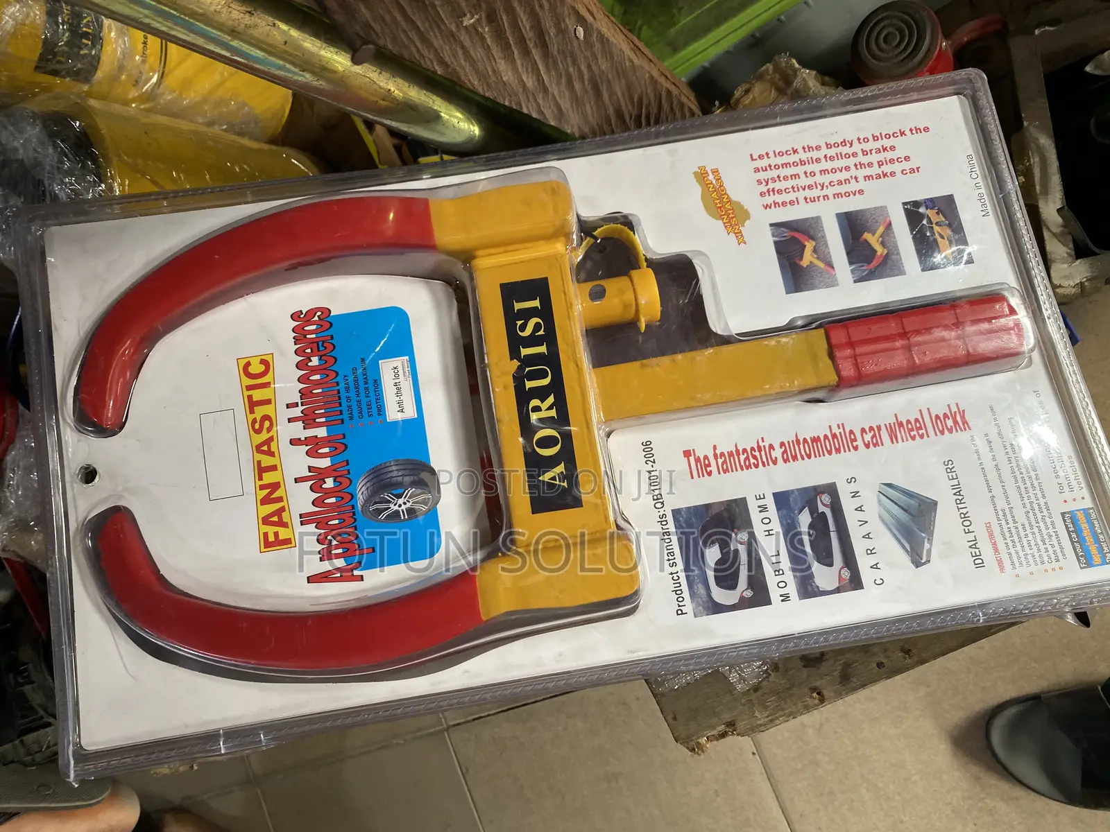 Wheel Clamp