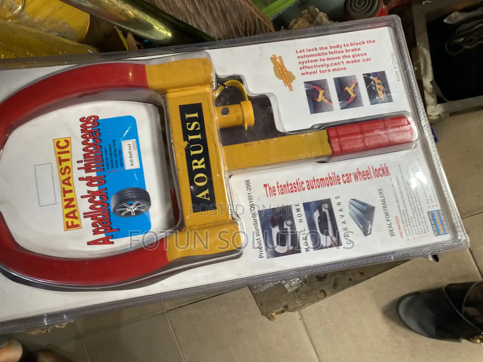 Wheel Clamp