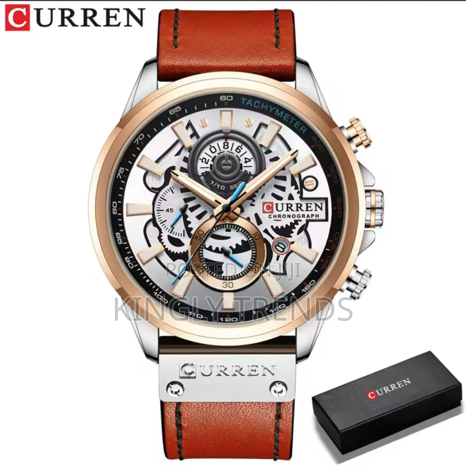 Curren Quality Leather Wristwatch